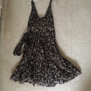 Banana Republic Fall Floral Sun Dress